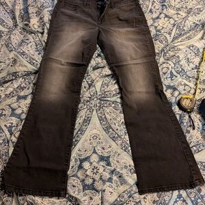 Bandolino Charcoal Flare Jeans